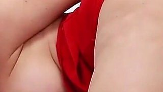 Lady in Red, Alena Croft Is Smoking Hot