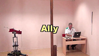 Ally2 Spanking Machine - Bare Back Whipping