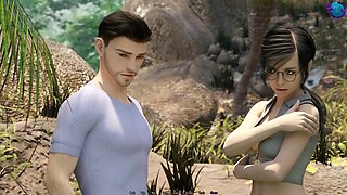 Cartoon fantasy with some steamy animated action featuring Loveskysan69real