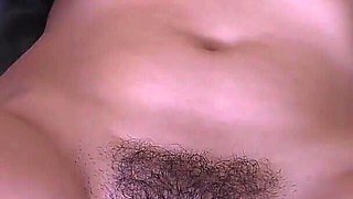 Rub My Dick on My Stepsister's Hairy Pussy