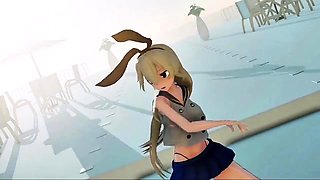 Awesome hentai anal sex with stunning excited nurse