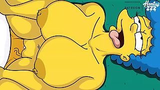 THE SIMPSONS HOMER AND MARGE CARTOON PORN VIDEO