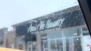 MILF Showing Her Tits in the Car