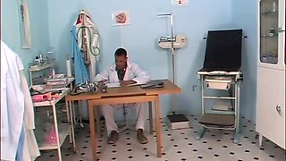 The Girl Goes To The Gynecologist Who Fucks Her Pussy And