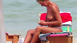 Topless Bikini Beach Milfs Voyeur HD Video