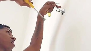 Interracial with deep and hard anal