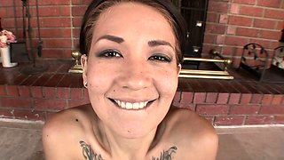 Blowjob and cumshot facial