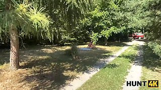 Hunt4k. aggressive outdoor porno with a plenty of of sperm between a teen and an older man