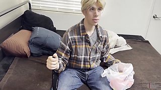 A Quick Treat For Older Stepdaddy Bareback Pov With Rock Bottom
