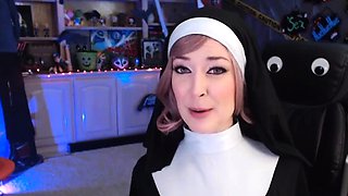 Great Big Boobs On Masturbating Redhead