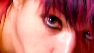 Hard fuck and cum in mouth with alt redhead slut Zoe