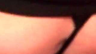 Sexy secretary fucks with the employer who fills her with cum and pee in every hole