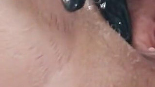 Close up pussy fisting to orgasm
