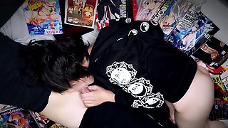 Cute Femboy's Blowjob - POV