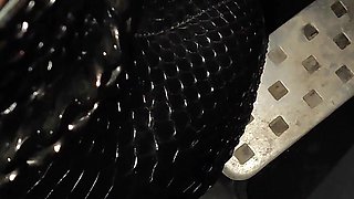 Fast Driving, Leather, High Heels 4K