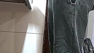 Maid Is Caught in the Bathroom.
