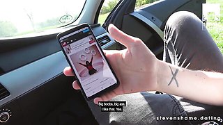 Promiscuous Samantha Kiss and Steven's public pickups scene