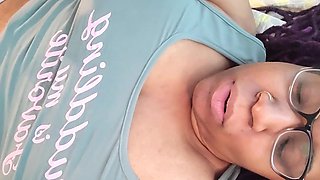 Talking About My Videos While Filming My Big Boobs
