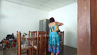 Sinful Maid Spreads Her Pretty Pussy Open