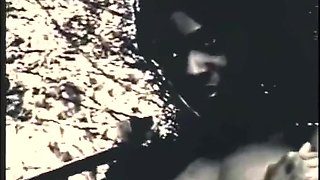 Lesbian Hairy Sluts Have A Black On Black Pussy Licking - Black Black