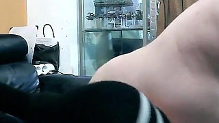 Karcelyne in Black Socks