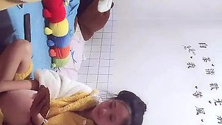 Small titted teen amateur rides dong and she loves it