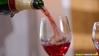 Ivy Lebelle's Steamy Kitchen Encounter with Huge Passion