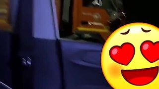 Desi Wife Flashing to Truckers and Sucking on Highway
