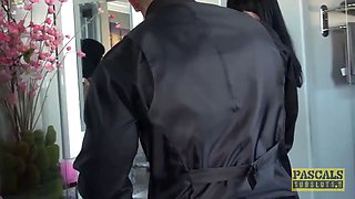 Pascalssubsluts - subslut Charlotte Sartre dominated by big black cock