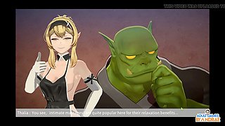 Milf gives an erotic massage and a mind-blowing blowjob on this sensual journey