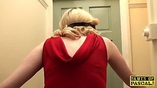 British housewife Jessica Jensen explores sadomasochism while getting rough and torn apart