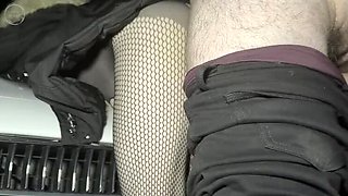 Japanese Wife Outdoor Anal Debut - Rough BDSM & Anal Creampie in Woods