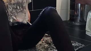Blonde Teen Solo Masturbating On Webcam