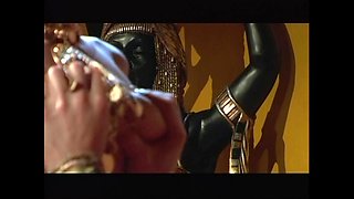 Fantastic Busty Cleopatra Fucked and Cummed in Mouth in the Pyramids