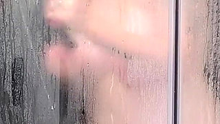 Busty Babysitter Takes a Shower.