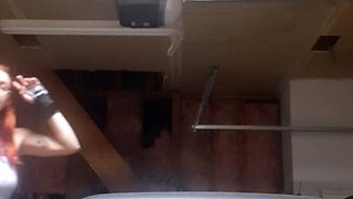 Amateur pantyhouse webcam teen strips and strokes her vagina