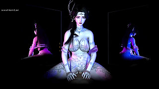 Goddess Curvy Girl Chronicles: the Animated Goddess - 3D Animation Hentai