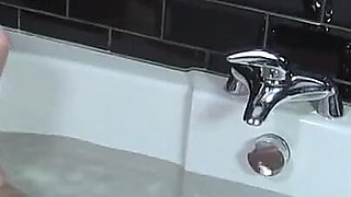 Sophia Gets Tape Bound in the Bath