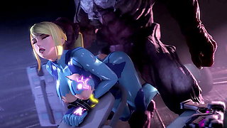 Spooky 3D Monster Fuck Fest - Halloween Animation Porn