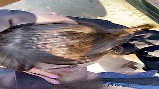Boner luving honey gave a bj to a random boy and asked him to nail her