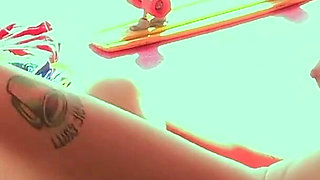 Nikki Hearts and Jessa Rhodes Lez Out by the Pool