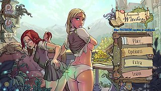 Cartoon-inspired fantasy adventure featuring witches and a playful storyline