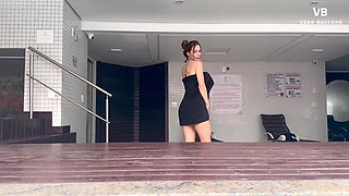 Curvy Milf craves for cock after pool - Amateur Porn