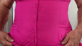 Pink Satin Panties!!