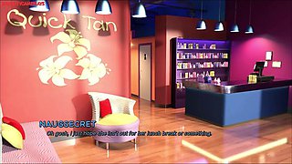 SM 01 - Horny College Man Wants To Fuck His New Busty MILF Landlady and His Sexy Tight Ass Roommate