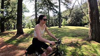 Nudist Students on a Public Beach