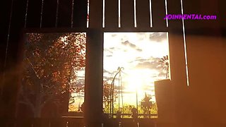 Hot Ukrainian Cowgirl Anal Fuck - 3D Hentai Sex Animation