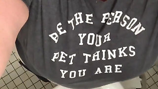 BBW Big Butt in Bathrooms