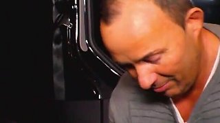 German couple loves fucking in the car