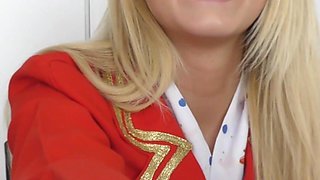 Air Hostess Aisha Take BBC Creampie